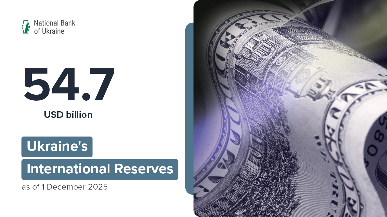 International Reserves Increased to USD 54.7 Billion in November