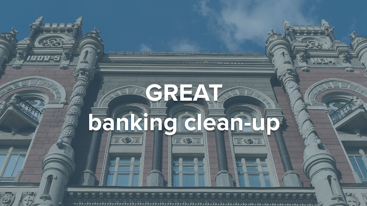The Great Banking Cleanup: go to the information site
